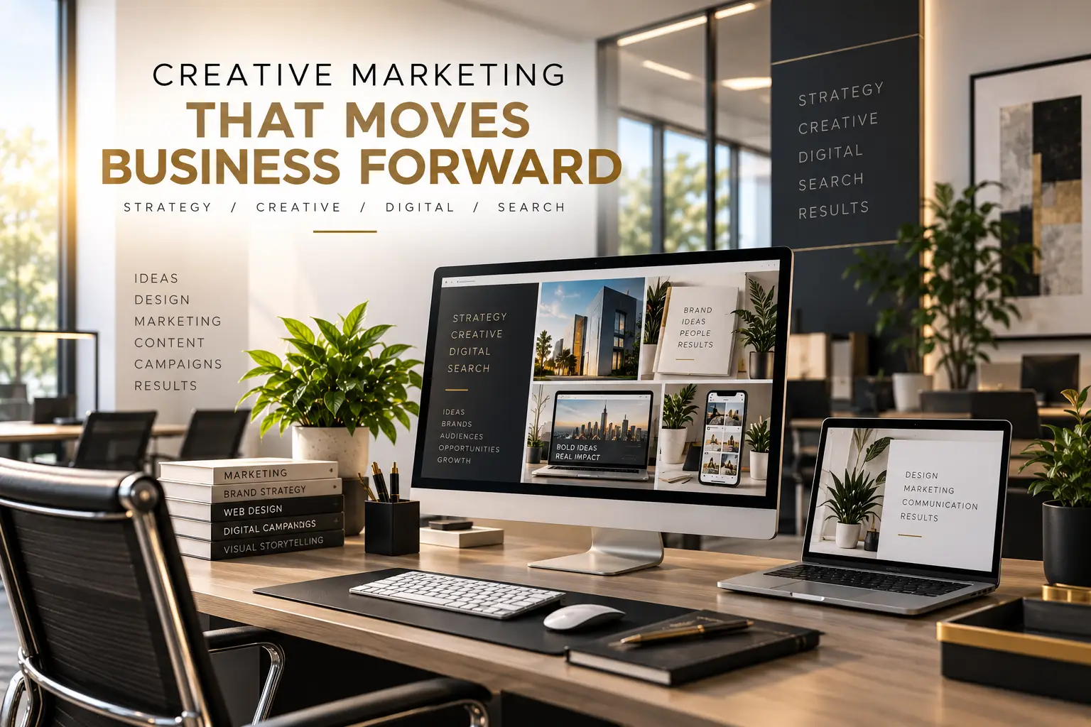 Aurum can provide ongoing creative and marketing support as an extension of your existing team—or serve as a flexible creative resource when you don't have an internal marketing department.